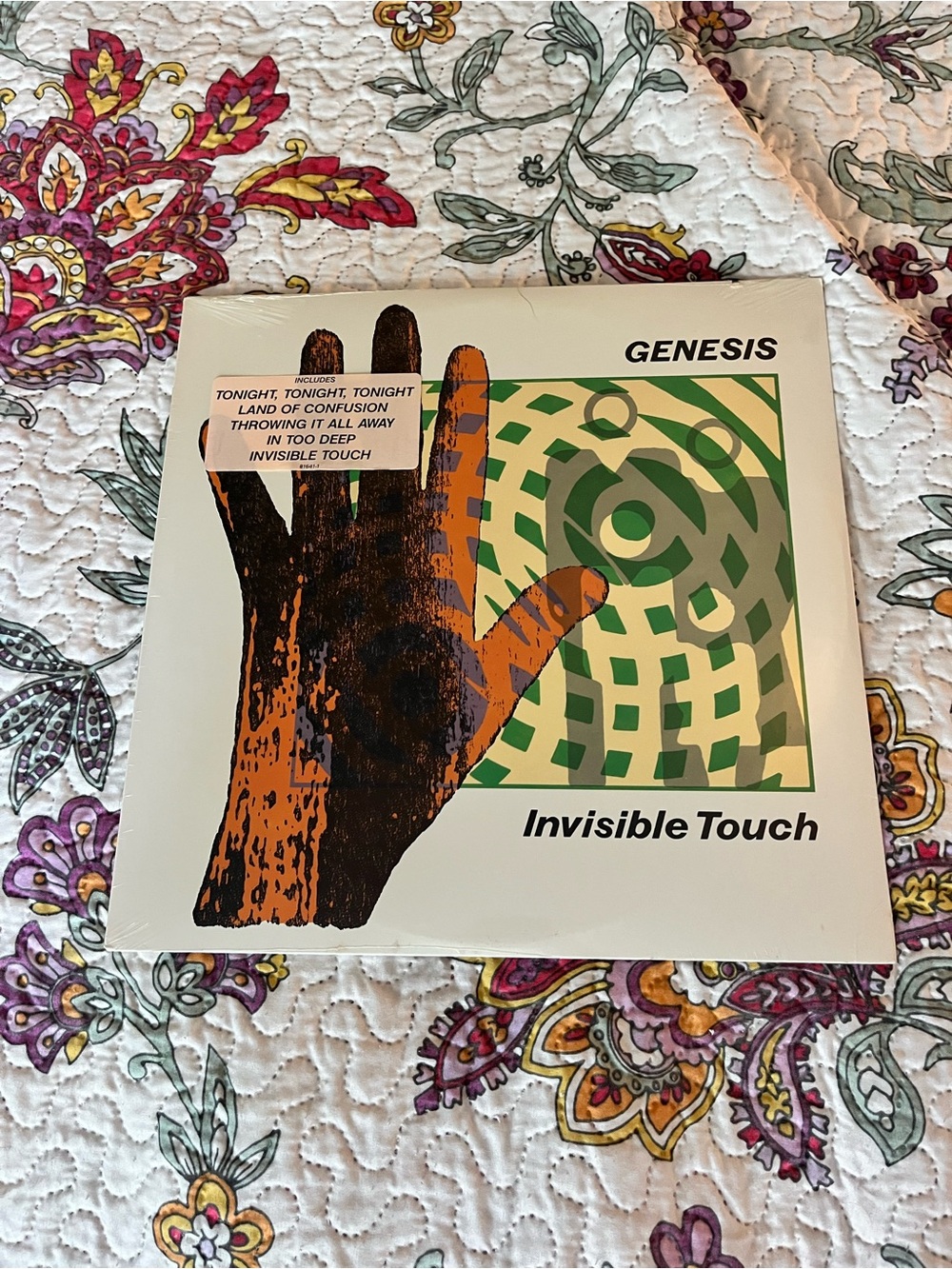 Genesis Invisible Touch 1986 Album Vinyl Record Brand New Sealed 674